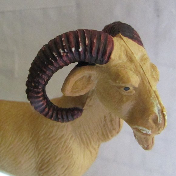 BIG HORN SHEEP Funrise 1988 Figure 3.5" tall REALISTIC - Picture 9 of 14